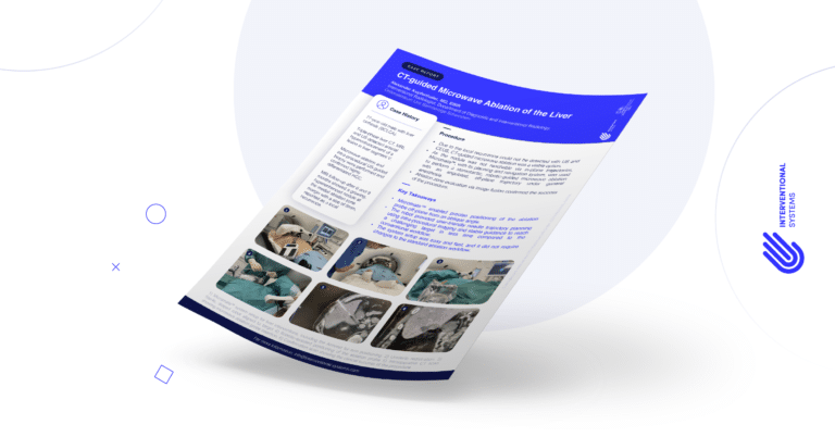 Case report of a robotic-assisted, CT-guided microwave balation of the liver