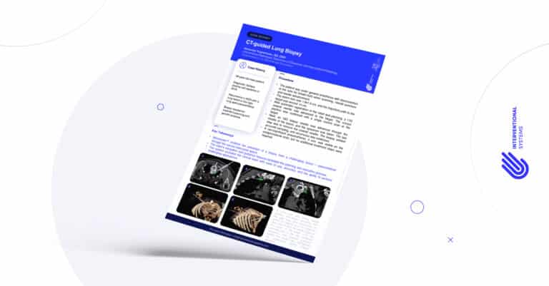 Case report of a Robotic-assisted, CT-guided Lung Biopsy